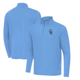 Colorado Rockies Antigua Intent Quarter-Zip Top Powder Blue