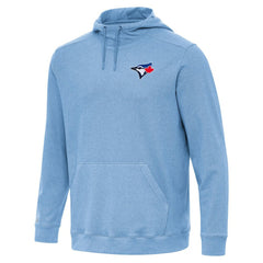 Toronto Blue Jays Antigua Cloud Pullover Hoodie Heather Powder Blue