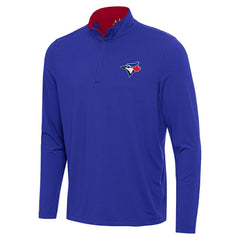 Toronto Blue Jays Antigua Content Quarter-Zip Top Royal