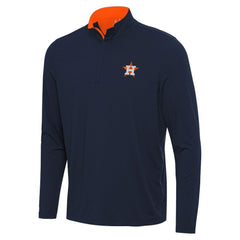 Houston Astros Antigua Content Quarter-Zip Top Navy