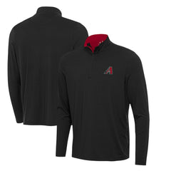 Arizona Diamondbacks Antigua Content Quarter-Zip Top Black