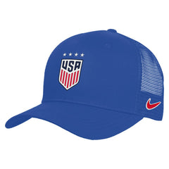 USWNT Unisex Rise Adjustable Trucker Hat - Blue discount