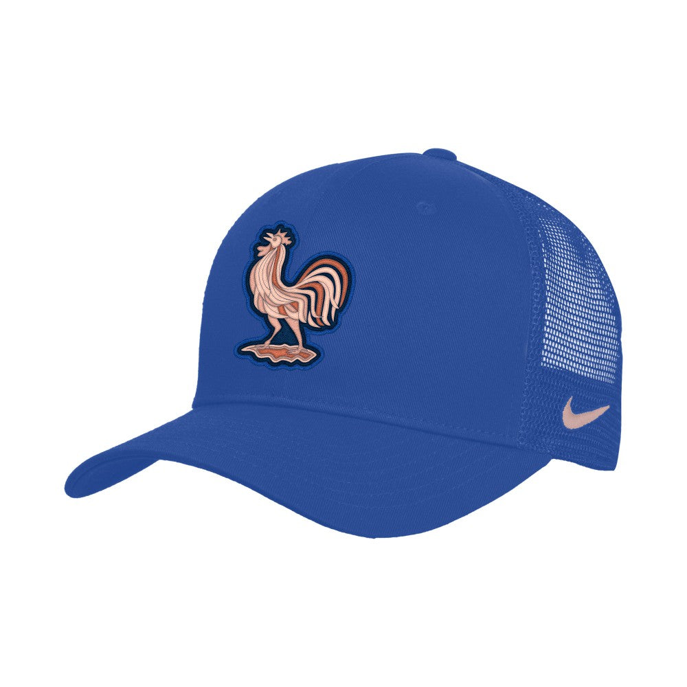 France National Team Unisex Rise Adjustable Trucker Hat - Blue discount