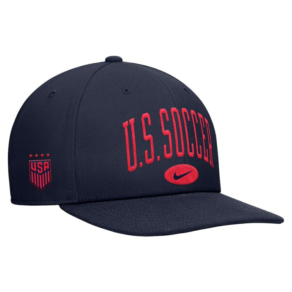 USWNT Unisex Pro Snapback Hat - Navy outlet