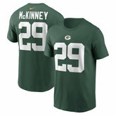 Xavier McKinney Green Bay Packers Name & Number T-Shirt - Green on sale