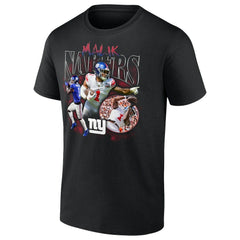 Malik Nabers New York Giants Notorious Player Graphic T-Shirt - Black sale