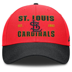St. Louis Cardinals Neon 90s Rise Adjustable Hat Crimson/Black