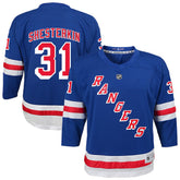 Igor Shesterkin New York Rangers Youth Home Replica Player Jersey - Blue Jerseys