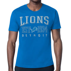 Detroit Lions Starter Retro Team Logo T-Shirt - Blue online