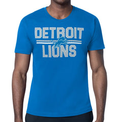 Detroit Lions Starter Retro Team Logo T-Shirt - Blue sale