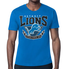 Detroit Lions Starter '80s Inspired Team Logo T-Shirt - Blue on sale