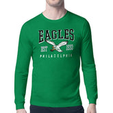 Philadelphia Eagles Starter Retro Team Logo Long Sleeve T-Shirt - Kelly Green cheap