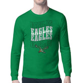 Philadelphia Eagles Starter Retro Team Logo Long Sleeve T-Shirt - Kelly Green outlet