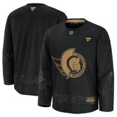 Ottawa Senators Fanatics 2024 Military Appreciation Practice Jersey - Black Jerseys
