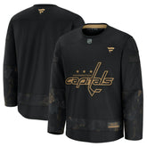 Washington Capitals Fanatics 2024 Military Appreciation Practice Jersey - Black Jerseys