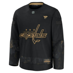 Washington Capitals Fanatics 2024 Military Appreciation Practice Jersey - Black Jerseys