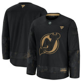 New Jersey Devils Fanatics 2024 Military Appreciation Practice Jersey - Black Jerseys
