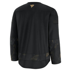 Tampa Bay Lightning Fanatics 2024 Military Appreciation Practice Jersey - Black Jerseys