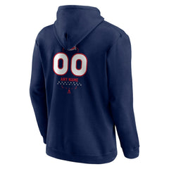 Montreal Canadiens Personalized Name & Number Midfielder Pullover Hoodie - Navy Hoodies
