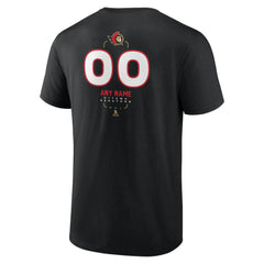 Ottawa Senators Personalized Name & Number Midfielder T-Shirt - Black T-shirts