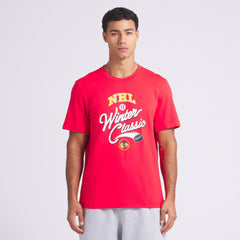 Chicago Blackhawks lululemon 2025 NHL Winter Classic Soft Jersey T-Shirt - True Red T-shirts