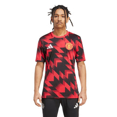 Manchester United 2025/26 AEROREADY Pre-Match Top - Red on sale