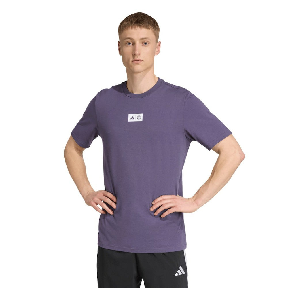 Manchester United Jersey Hook T-Shirt - Purple on sale