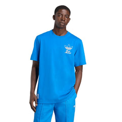 Real Madrid Terrace Icons Collection Graphic T-Shirt Discount - Blue
