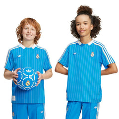 Real Madrid Youth Terrace Icons Jersey - Blue sale