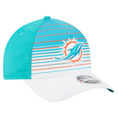 Miami Dolphins New Era Adventure Gradient 9FORTY M-Crown A-Frame Adjustable Hat - White/Aqua on sale