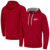 Detroit Red Wings Antigua 2025 NHL Stadium Series Victory Pullover Hoodie - Red Hoodies