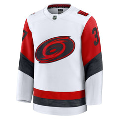 Andrei Svechnikov Carolina Hurricanes Fanatics Away Premium Jersey - White Jerseys