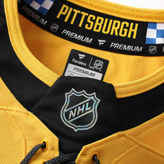 Evgeni Malkin Pittsburgh Penguins Fanatics Alternate Premium Player Jersey - Gold Jerseys