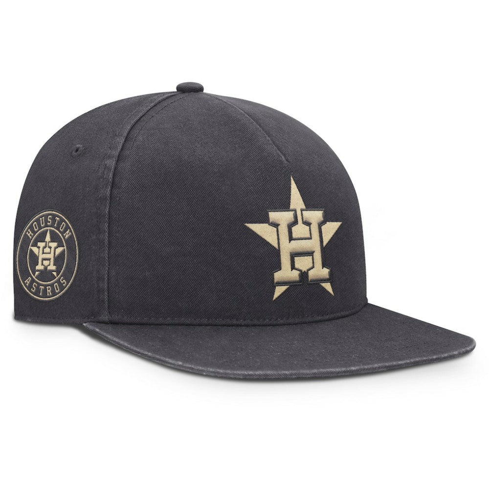 Houston Astros Monotone Pro Adjustable Hat Anthracite