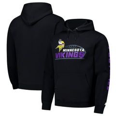 Minnesota Vikings Starter Vintage Pullover Hoodie - Black online