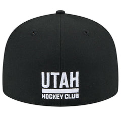 Utah Mammoth New Era State Shape 1st Season 59FIFTY Fitted Hat - Black Hats