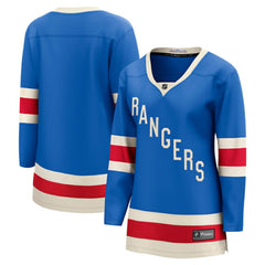 New York Rangers Fanatics Women's Centennial Breakaway Jersey - Blue Jerseys