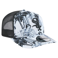 Chicago White Sox Hula Trucker 9SEVENTY Adjustable Hat Black