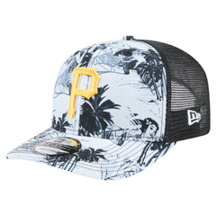 Pittsburgh Pirates Hula Trucker 9SEVENTY Adjustable Hat Black