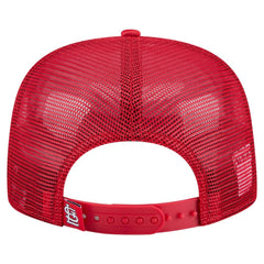 St. Louis Cardinals Retro Satin Script Golfer Adjustable Hat Red