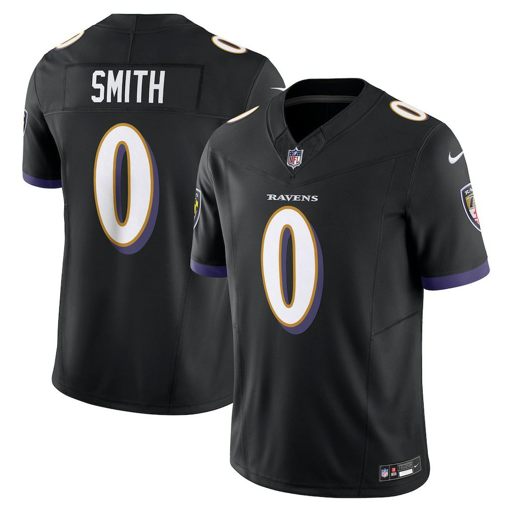 Roquan Smith Baltimore Ravens Alternate Vapor F.U.S.E. Limited Jersey - Black on sale