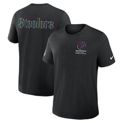 Pittsburgh Steelers Tall 2025 NFL Crucial Catch Tri-Blend Dri-FIT T-Shirt - Black online