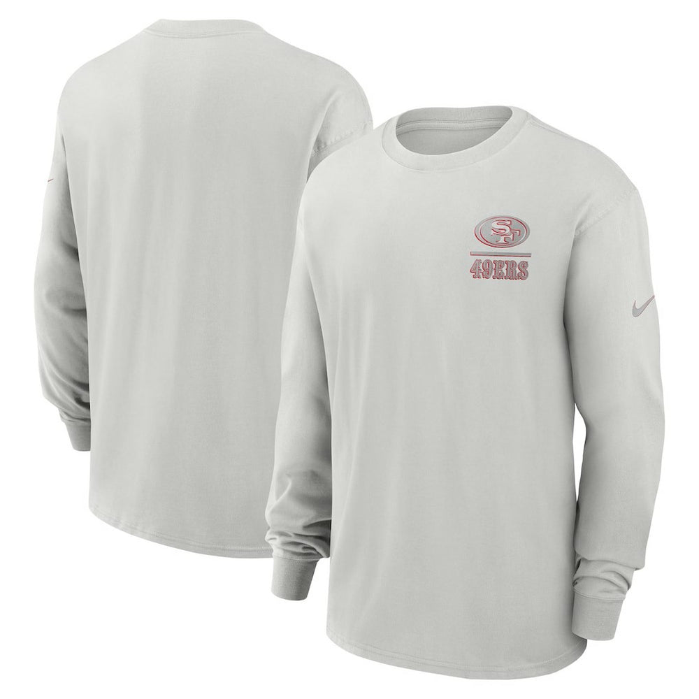 San Francisco 49ers Essential Heavy Max90 Long Sleeve T-Shirt - Gray online