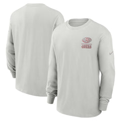 San Francisco 49ers Essential Heavy Max90 Long Sleeve T-Shirt - Gray online