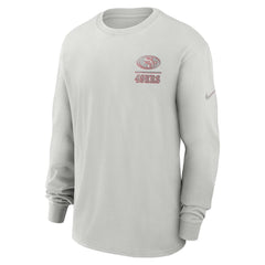 San Francisco 49ers Essential Heavy Max90 Long Sleeve T-Shirt - Gray online
