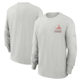Cleveland Browns Essential Heavy Max90 Long Sleeve T-Shirt - Gray online