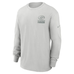 Green Bay Packers Essential Heavy Max90 Long Sleeve T-Shirt - Gray online