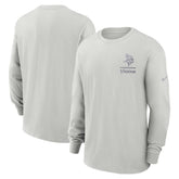 Minnesota Vikings Essential Heavy Max90 Long Sleeve T-Shirt - Gray outlet