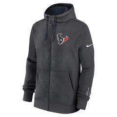 Houston Texans Primetime Club Full-Zip Hoodie - Anthracite sale