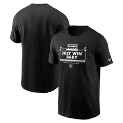 Las Vegas Raiders Primetime Local Essential T-Shirt - Black on sale